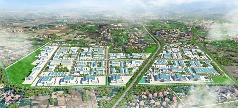 Phối cảnh Khu công nghiệp Vinh Quang giai đoạn 1 Hải Phòng
