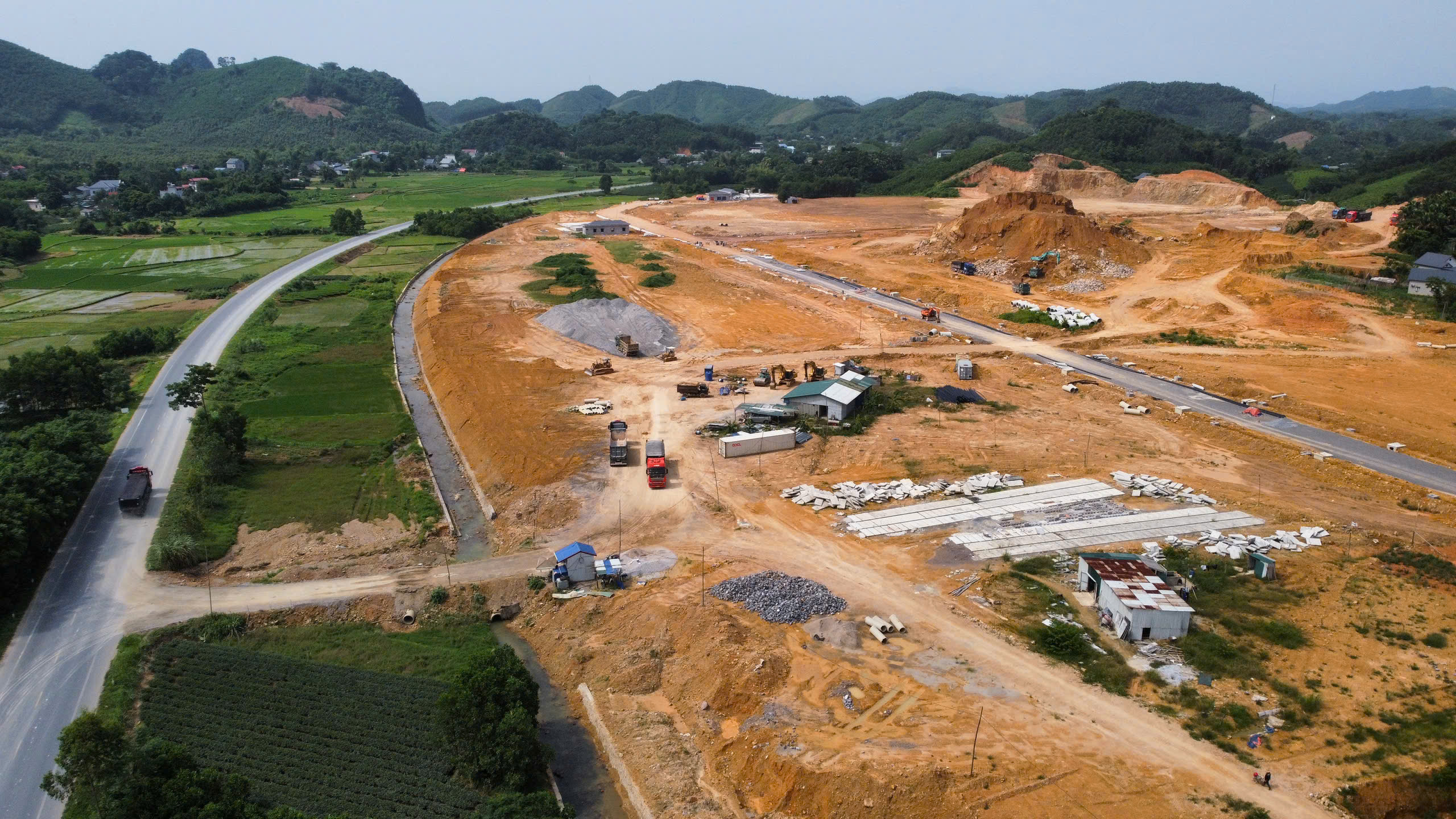 Cập nhật hình ảnh thực tế tại cụm công nghiệp Yên Lạc Thái Nguyên