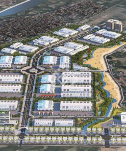 phối cảnh cụm công nghiệp xuân phương