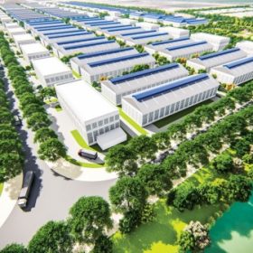 Minh hoạ Cụm công nghiệp dịch vụ thương mại Lương Điền Hải Phòng