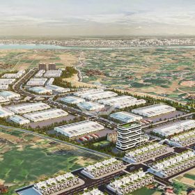 cụm công nghiệp xuân phương phối cảnh