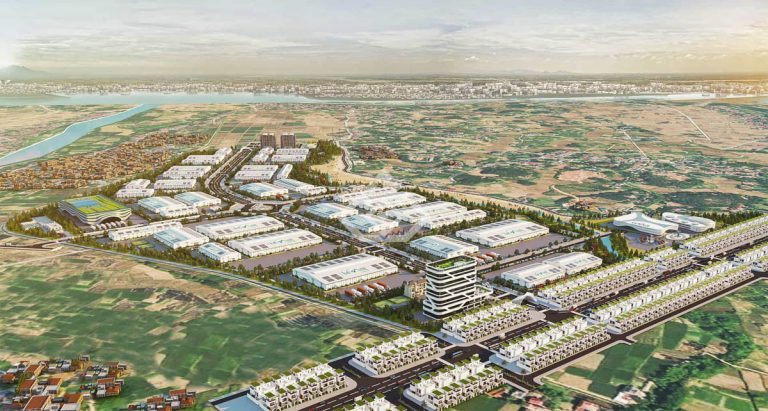 cụm công nghiệp xuân phương phối cảnh