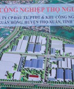 Phối cảnh Cụm công nghiệp Thọ Nguyên Thanh Hóa