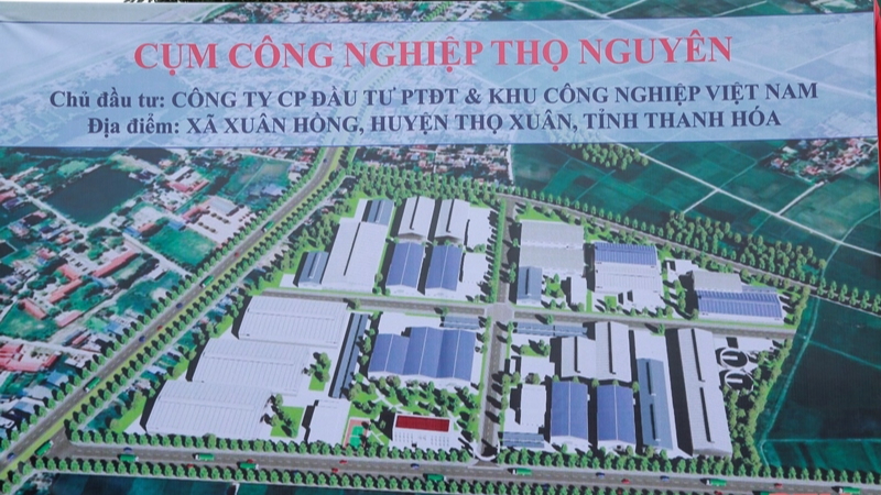 Phối cảnh Cụm công nghiệp Thọ Nguyên Thanh Hóa