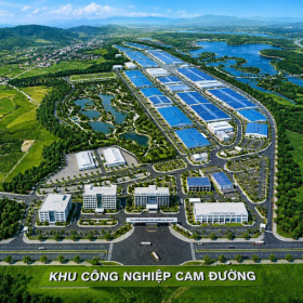 Phối cảnh Khu công nghiệp Cam Đường Lào Cai