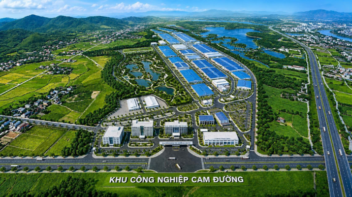 Phối cảnh Khu công nghiệp Cam Đường Lào Cai