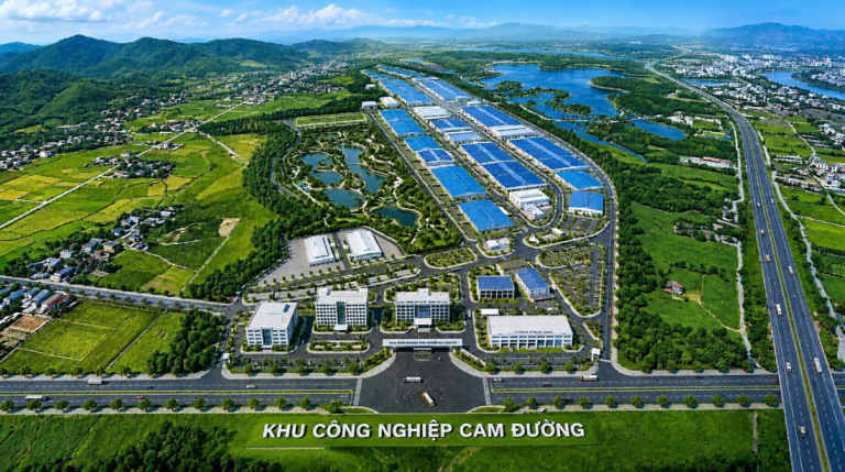 Phối cảnh Khu công nghiệp Cam Đường Lào Cai