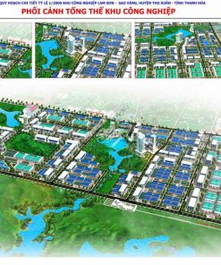 Phối cảnh Khu công nghiệp Lam Sơn - Sao Vàng Thanh Hóa