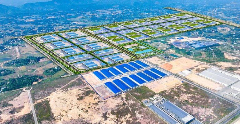 Phối cảnh Khu công nghiệp Sông Công II giai đoạn 2 Thái Nguyên