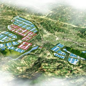 Phối cảnh Khu công nghiệp Võ Lao Lào Cai