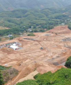 Vị trí triển khai xây dựng Khu công nghiệp Trấn Yên giai đoạn 1 Lào Cai