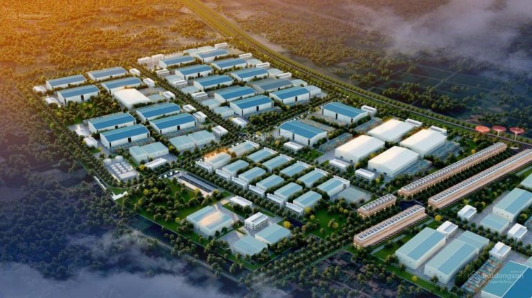Cụm Công nghiệp Lương Phú – Tân Đức tỉnh Thái Nguyên: Quy Mô & Tiềm Năng - Phối cảnh toàn cảnh CCN Lương Phú – Tân Đức Thái Nguyên