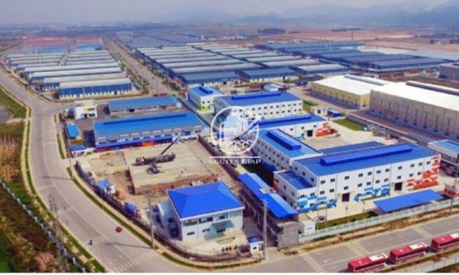 Cụm Công nghiệp Nội Hoàng tỉnh Bắc Ninh: Thông Tin Quy Hoạch & Tiềm Năng - Phối cảnh toàn cảnh CCN Nội Hoàng Bắc Ninh