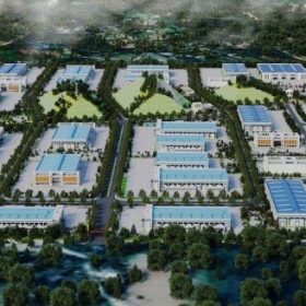 Cụm Công Nghiệp Phú Thịnh 3 Tỉnh Lào Cai: Tiềm Năng & Bảng Giá Mới - Phối cảnh toàn cảnh CCN Phú Thịnh 3