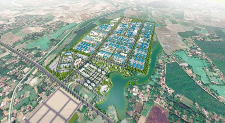 Cụm Công Nghiệp Thạch Bình Tỉnh Thanh Hóa: Điểm Sáng Đầu Tư BĐS Công Nghiệp - Phối cảnh toàn cảnh CCN Thạch Bình Thanh Hóa