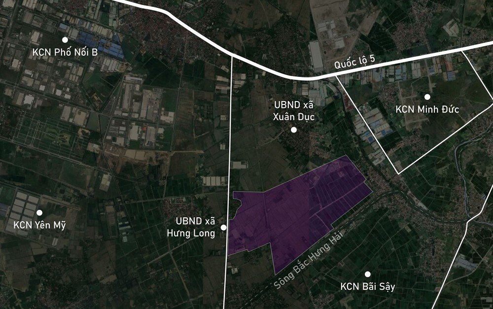 Khu Công nghiệp Hưng Long tỉnh Hà Tĩnh: Tâm điểm đầu tư chiến lược - Mặt bằng quy hoạch phân lô KCN Hưng Long