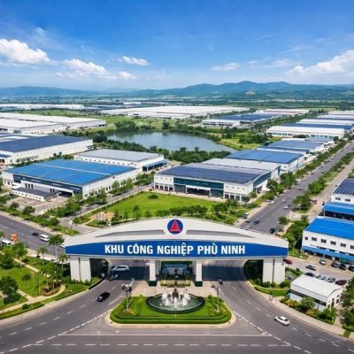 Khu Công nghiệp Phù Ninh tỉnh Phú Thọ: Tâm điểm đầu tư sinh lời - Phối cảnh toàn cảnh KCN Phù Ninh Phú Thọ