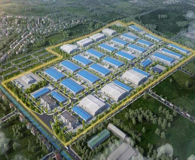 Tổng quan CCN Quang Hưng: Tiềm năng đầu tư & hạ tầng hiện đại - Phối cảnh toàn cảnh CCN Quang Hưng: Tiềm năng đầu tư & hạ tầng hiện đại