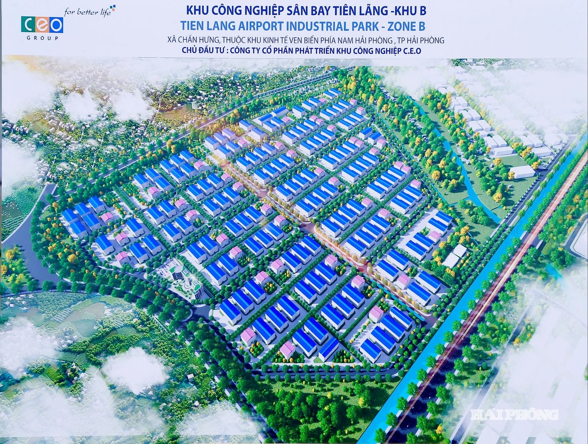 Khu Công Nghiệp Sân Bay Tiên Lãng – Khu B: Quy Mô & Bảng Giá - Hệ thống khu công nghiệp KCN Sân Bay Tiên Lãng – Khu B: Quy Mô & Bảng Giá
