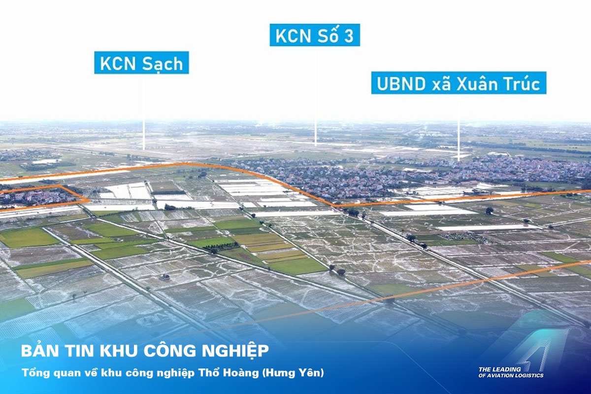 KCN Thổ Hoàng Hưng Yên: Vị Trí, Quy Hoạch & Tiềm Năng Đầu Tư - Hệ thống khu công nghiệp KCN Thổ Hoàng Hưng Yên: Vị Trí