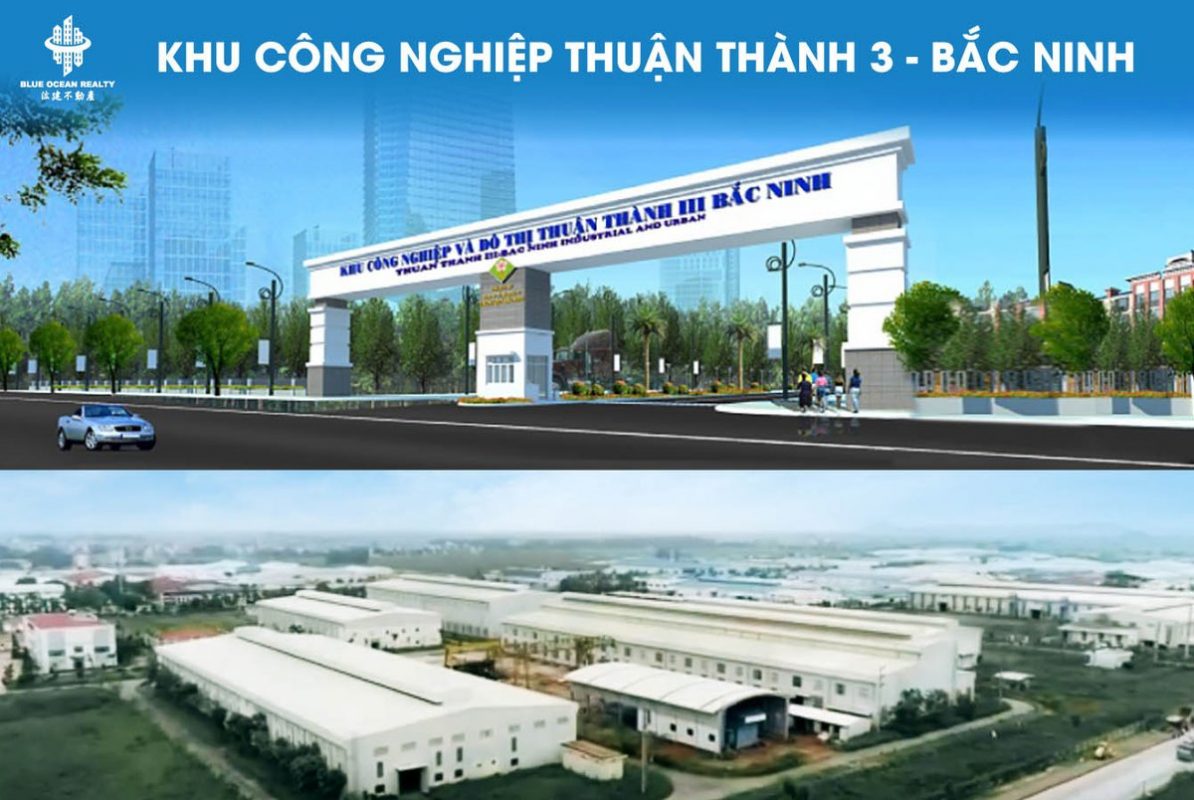 Cho Thuê Nhà Xưởng KCN Thuận Thành 3B Bắc Ninh: Giá Tốt, Hạ Tầng Đỉnh - Phối cảnh toàn cảnh KCN Thuận Thành 3B Bắc Ninh: Giá Tốt