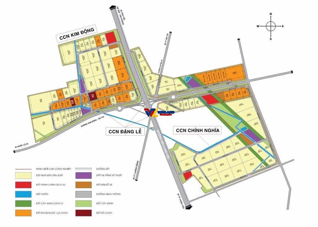 CCN Đặng Lễ Hưng Yên: Vị Trí, Quy Hoạch Và Tiềm Năng Đầu Tư Mới Nhất - Hệ thống cụm công nghiệp CCN Đặng Lễ Hưng Yên: Vị Trí