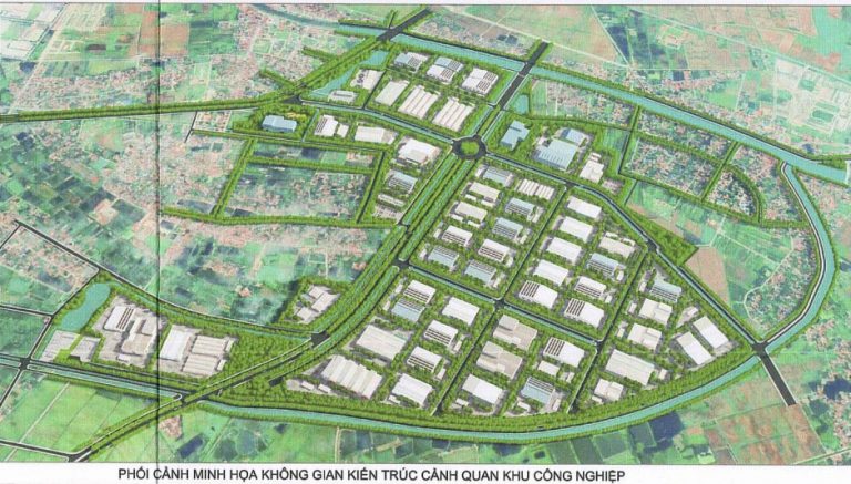 KCN Châu Giang I & II: Thông Tin Quy Hoạch & Tiềm Năng Đầu Tư - Phối cảnh toàn cảnh KCN Châu Giang I & II: Thông Tin Quy Hoạch & Tiềm Năng Đầu Tư