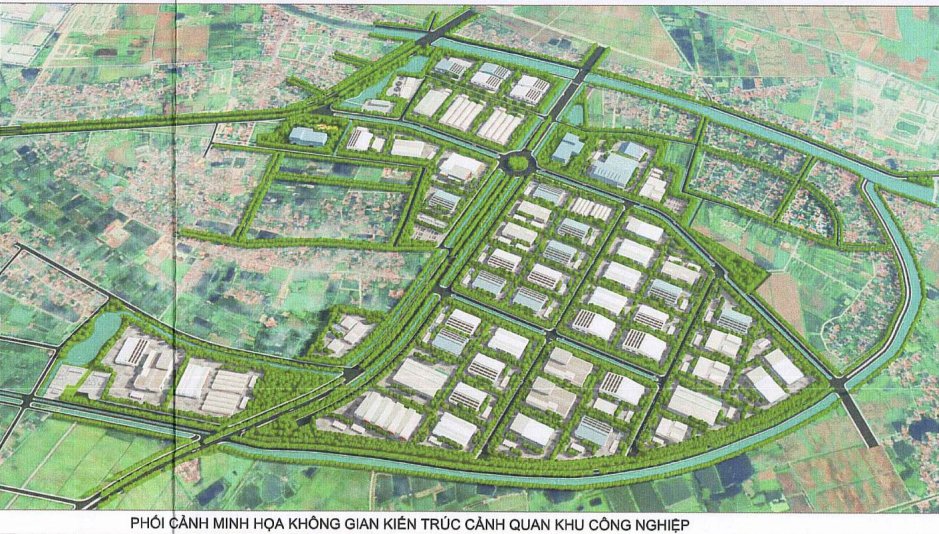 KCN Châu Giang I & II: Thông Tin Quy Hoạch & Tiềm Năng Đầu Tư - Phối cảnh toàn cảnh KCN Châu Giang I & II: Thông Tin Quy Hoạch & Tiềm Năng Đầu Tư